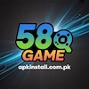 “58Q Game logo for Android casino app – Download APK at APKINSTALL.COM.PK”