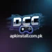 DCC GAME dashboard interface for Android featuring card games and earning rewards