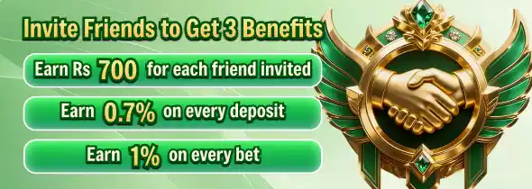 Bet2888 Game invite friends bonus offer earn money per referral and commission on deposits and bets