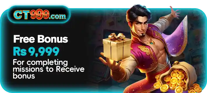 CT999 game APK free bonus offer Rs 9999 showing real money earning game and bonus rewards in Pakistan