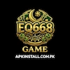EQ668 Game logo with APKINSTALL.COM.PK branding online earning game Pakistan