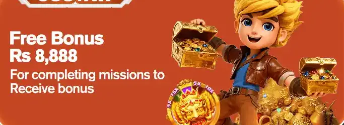 788Win Game bonus free Rs 8888 reward for completing missions and earning coins