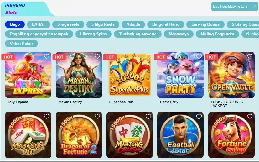 JILI Game APK interface showing slots games like Jelly Express Mayan Destiny and Super Ace Plus