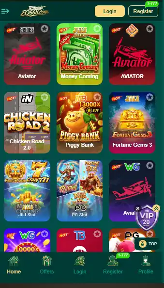 EQ668 Game real test showing Aviator Money Coming and slot games interface