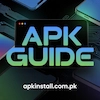 APKGuide logo for APK download platform in Pakistan apkinstall.com.pk Android apps and games