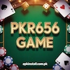 PKR656 Game logo with casino theme chips and cards – real earning game app download APK Pakistan