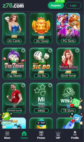 User-Friendly Interface of Z78 Game