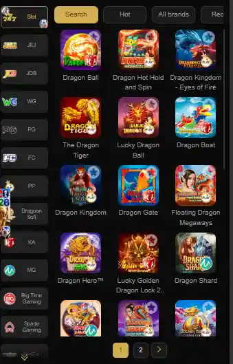 J 188 GAME TOP GAMES INCLUDING DRAGON Tiger and many more