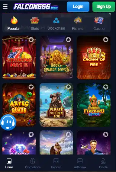 Falcon777 top games top play on android 2026