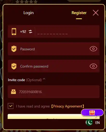 jeeto786 login and register process