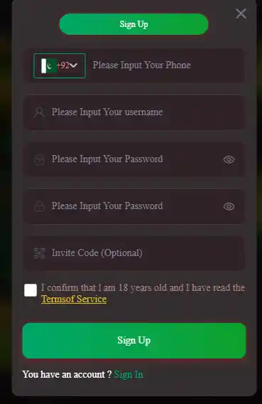 Easy Game login and register process image
