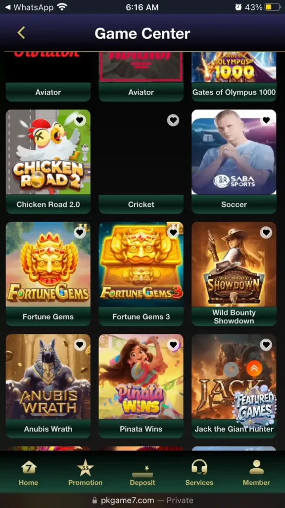 User-Friendly Interface of Lucky777 App